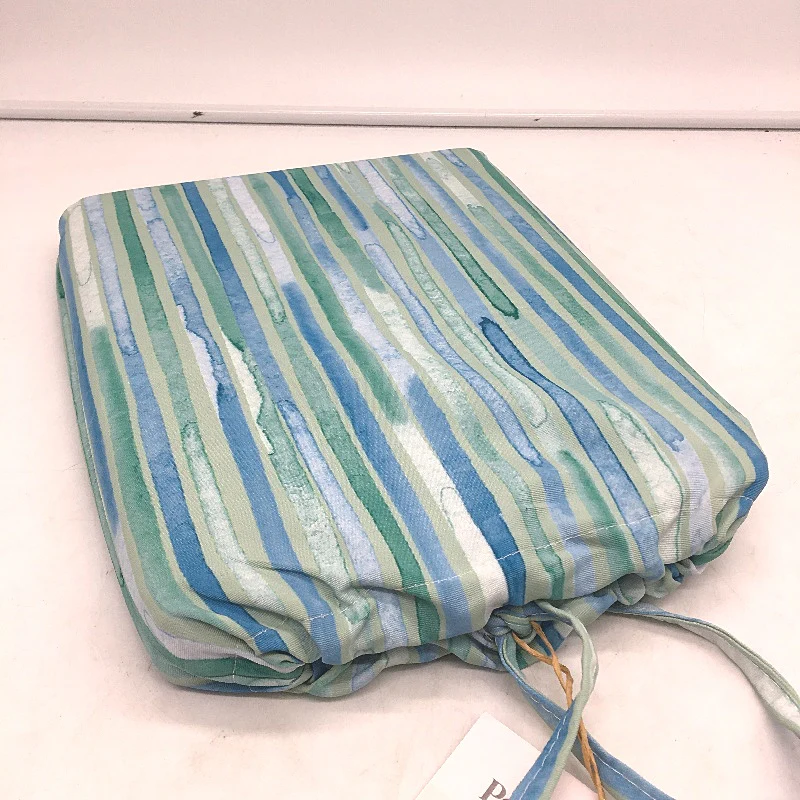 Peppertree Home Collection Blue Green Stripe Rectangle Tablecloth 150x 260cm NEW - Image 3