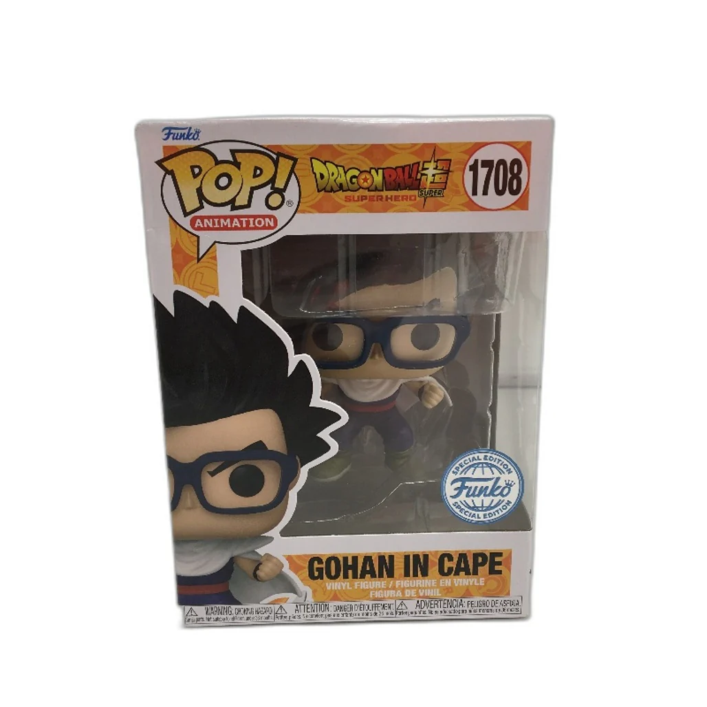Funko Pop Vinyl Action Figurine Dragon Ball Super Gohan In Cape #1708 NEW