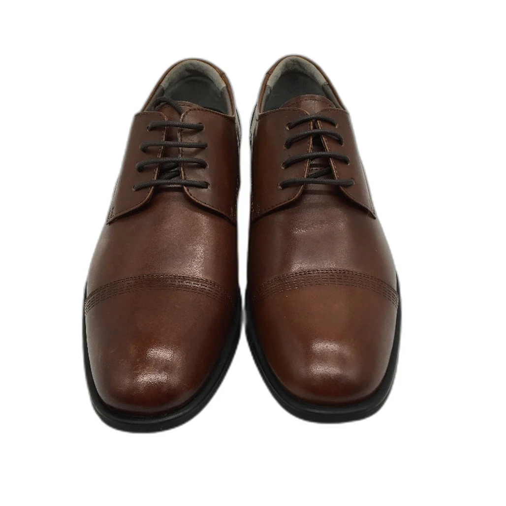 Julius Marlow Tan Brown Leather Expand Lace Up Dress Shoe Mens US7 AU6 EU40 NEW - Image 2