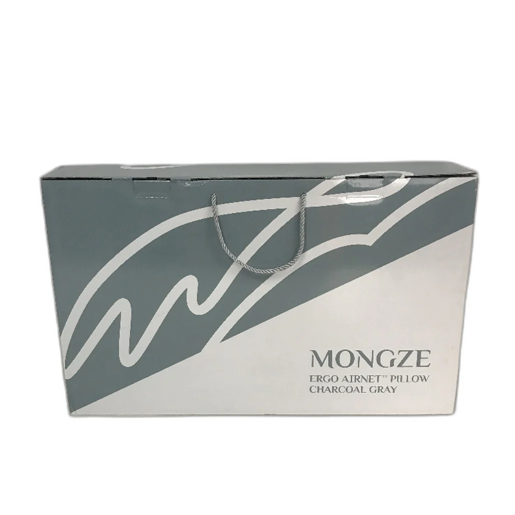 MONGZE Ergo Airnet Pillow Max Airflow 100% Washable Height Adjustable Grey NEW - Image 5