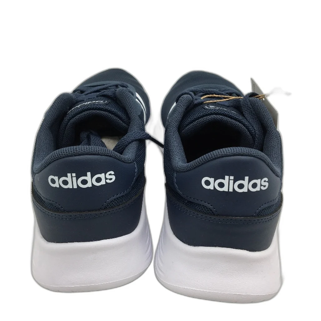 Adidas Navy White Lite Racer 2.0 FZ0394 Running Sneakers Mens Size US 9 NEW - Image 3