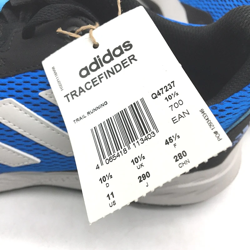 Adidas Tracefinder Royal BlueTrail Running Sneakers Mens Size US 11 NEW - Image 4