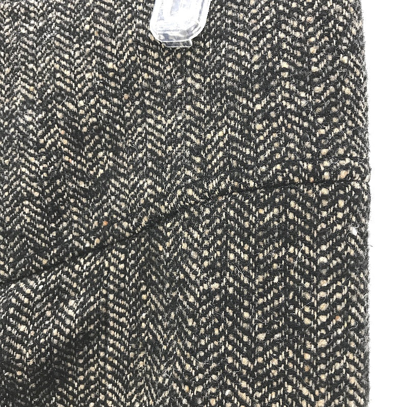 Zara Basic Tweed Herringbone Wool Blend Pencil Mini Skirt Ladies Size Small - Image 4