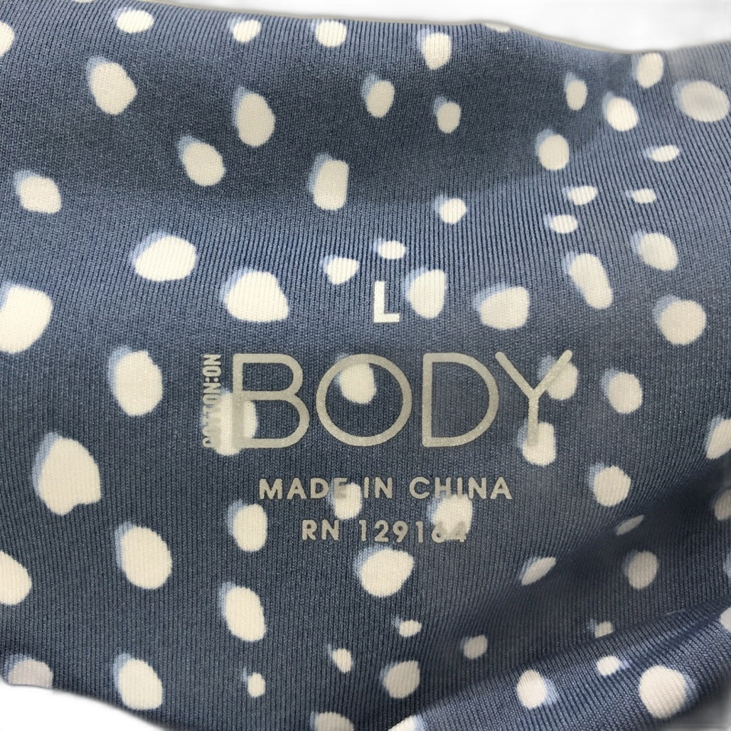 Cotton On Body Blue White Dot Soft 3/4 Length Tights Ladies Size Large - Image 3