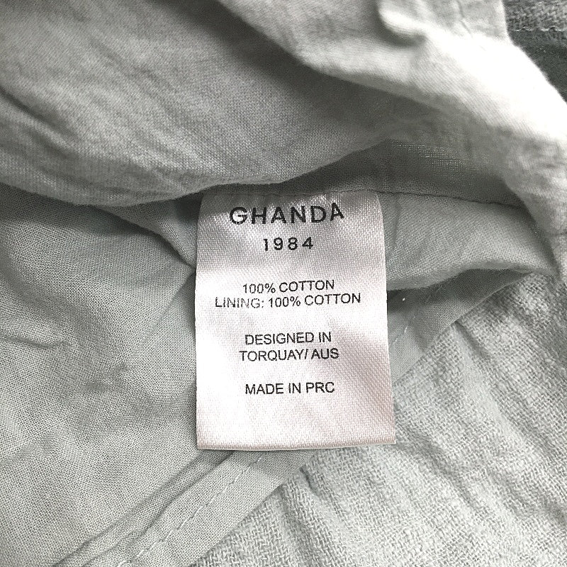 Ghanda Fringe Frill Mint Green Muslin Style Mini Skirt Ladies Size XS - Image 4