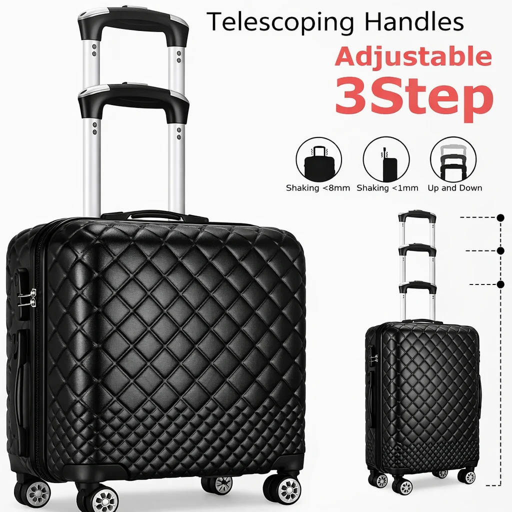 Sandinrayli XLXTJ-4JT02 Softside Expandable Luggage Set with Spinner Wheels NEW - Image 2