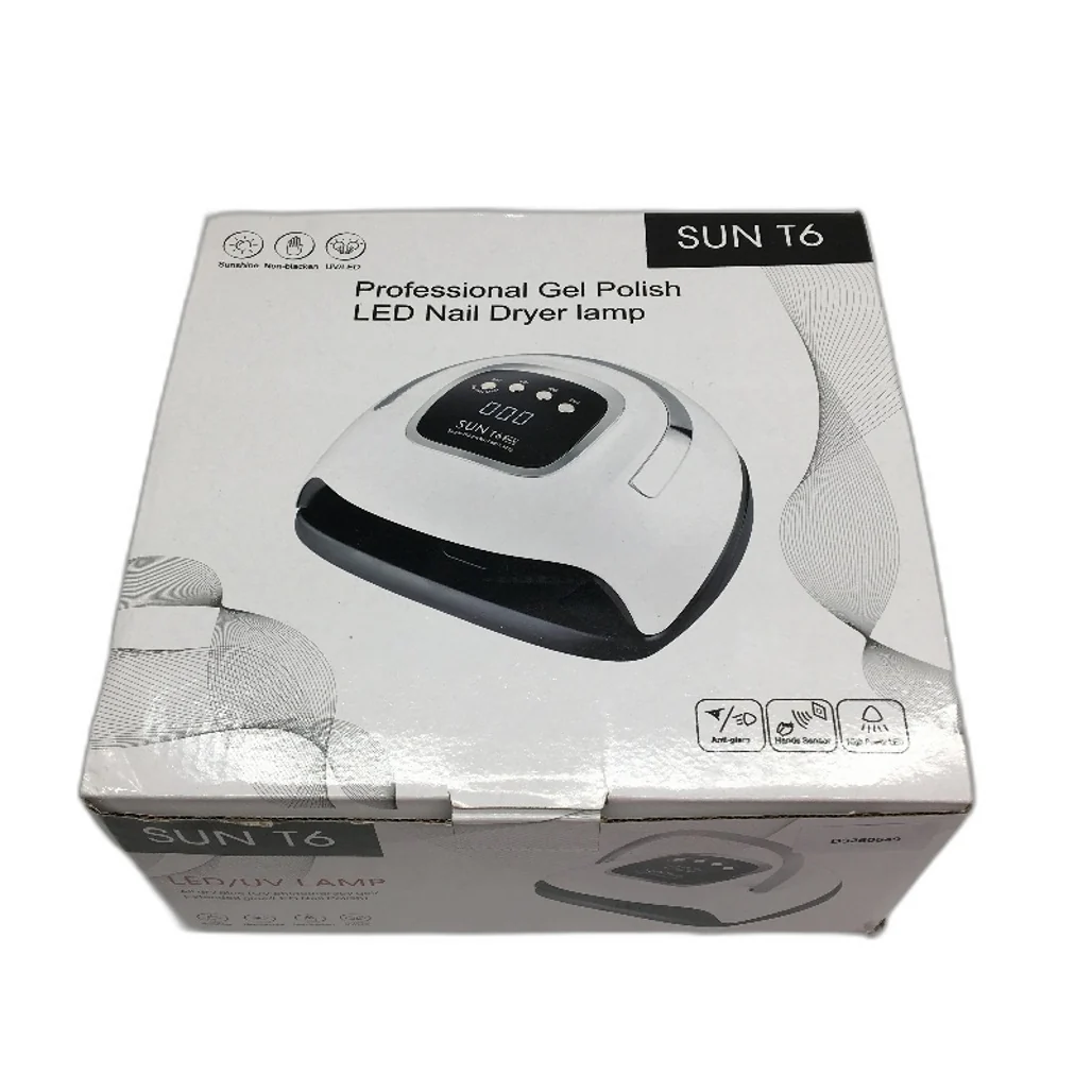 Sun T6 Professional Gel Polish LED UV Nail Dryer All Dry Glue Non Blacken NEW - Image 5