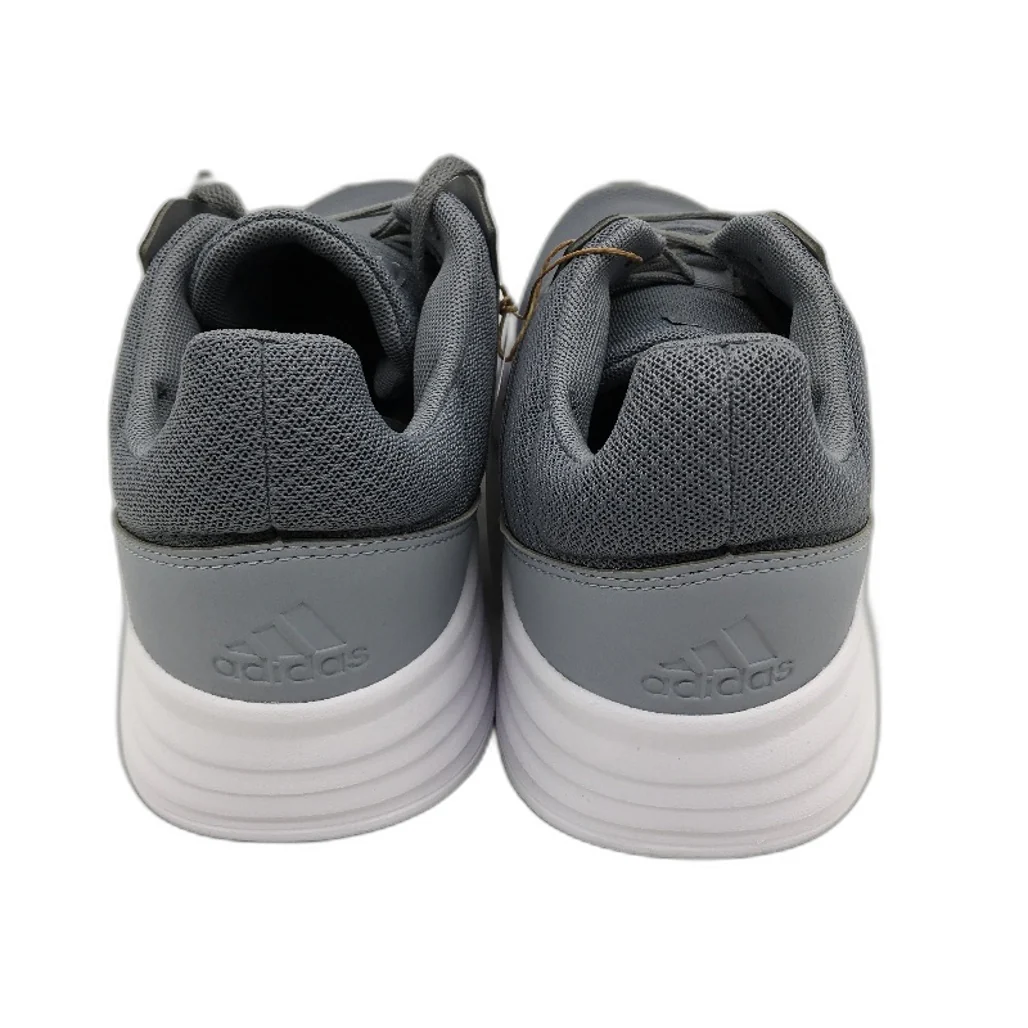 Adidas Galaxy 5 Grey Triple Stripe Running Course Sneakers Mens Size US 11 NEW - Image 5