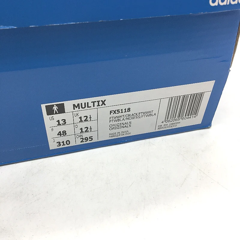 Adidas Originals White & Black Stripe Mesh Sneakers Mens Size US 13 NEW - Image 7