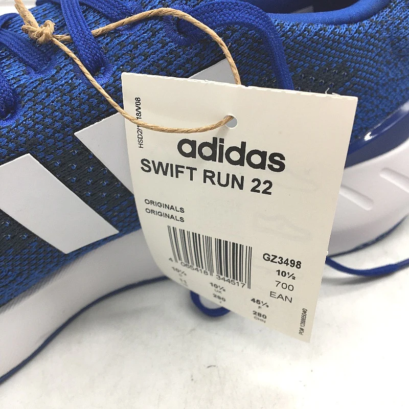 Adidas Originals Swift Run 22 Royal Blue Fabric Sneakers Mens Size US 11 NEW - Image 5