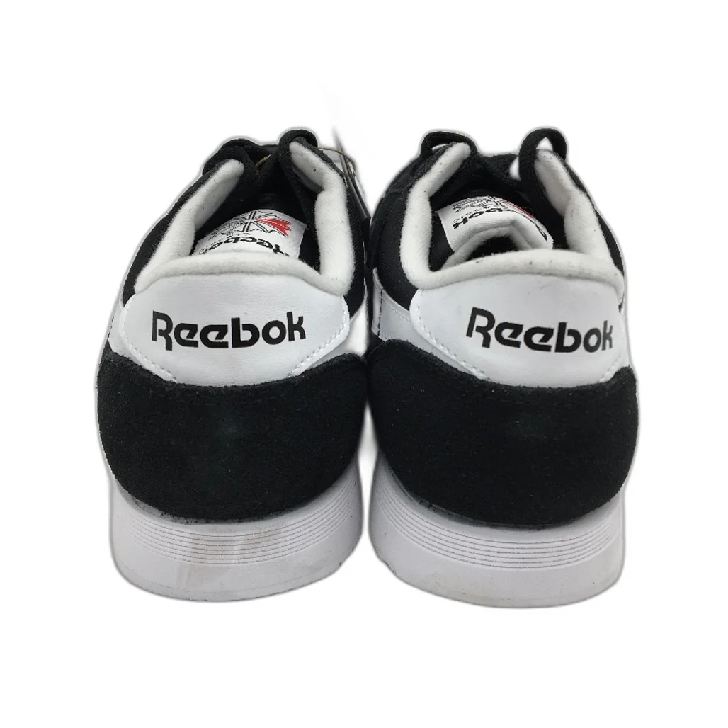 Reebok Classic Style Black & White Accent Running Sneakers Mens Size US 8.5 DEMO - Image 3
