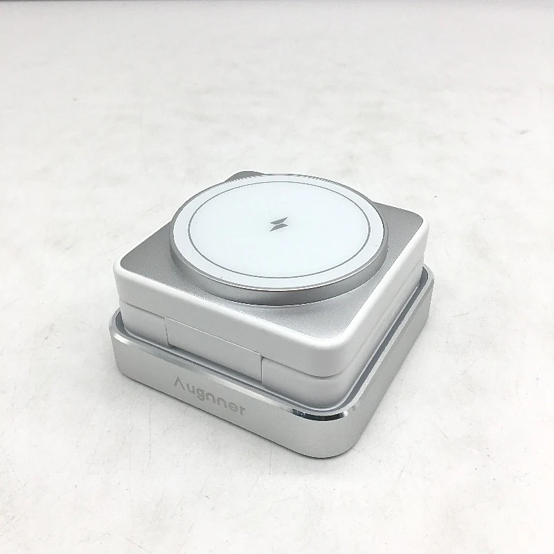 Augnner 3 In 1 Foldable Wireless Charging Station iPhone Airpods Apple Watch NEW - Image 2