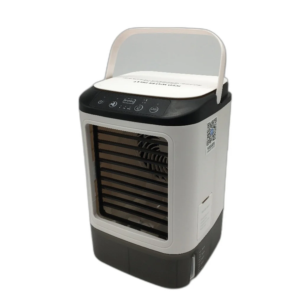 Mini Desktop Electric Cooling Fan With Water Tank & Colourful LED Lights NEW