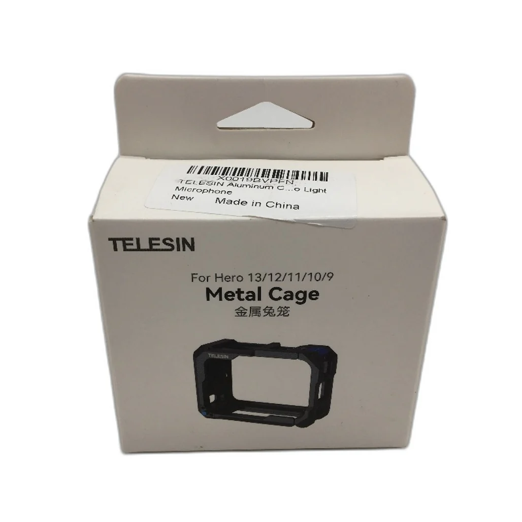 TELESIN Aluminum Alloy Metal Cage Frame For GoPro Hero 9-13 Quick Release NEW - Image 4
