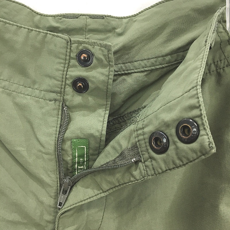 Rei UPF 50+ Army Green Flat Front Nylon Cargo Shorts Ladies Size Small - Image 4