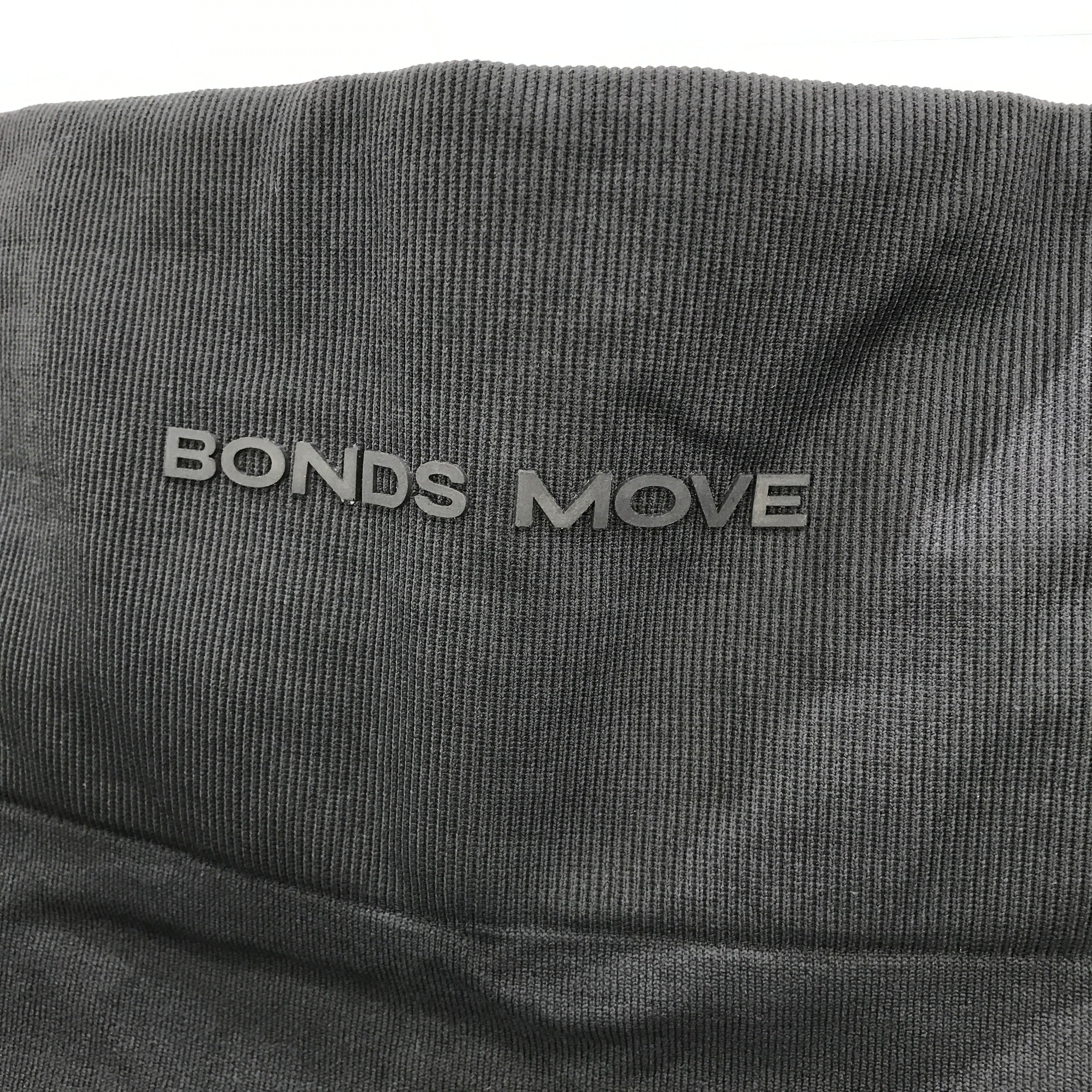 Bonds Move Grey Blue Ribbed Knitted Nylon Leggings Ladies Size Small - Image 4