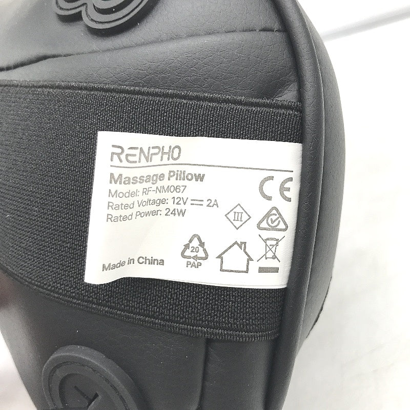 Renpho Deep Tissue Kneading Shiatsu Pillow Massager with Heat RF-NM067 DEMO - Image 3