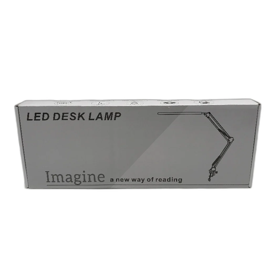Brightower 32cm LED Metal Arm Dimmable Architect Lamp with Clamp NEW - Image 6