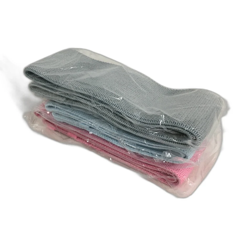 Meteor For The Winners 3pc 3 Level Resistance Bands Set - Blue Pink Grey NEW - Image 2