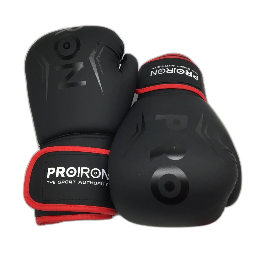 PROIRON 10oz Black Boxing Gloves Training Mitts with Deodoriser Packs NEW - Image 2