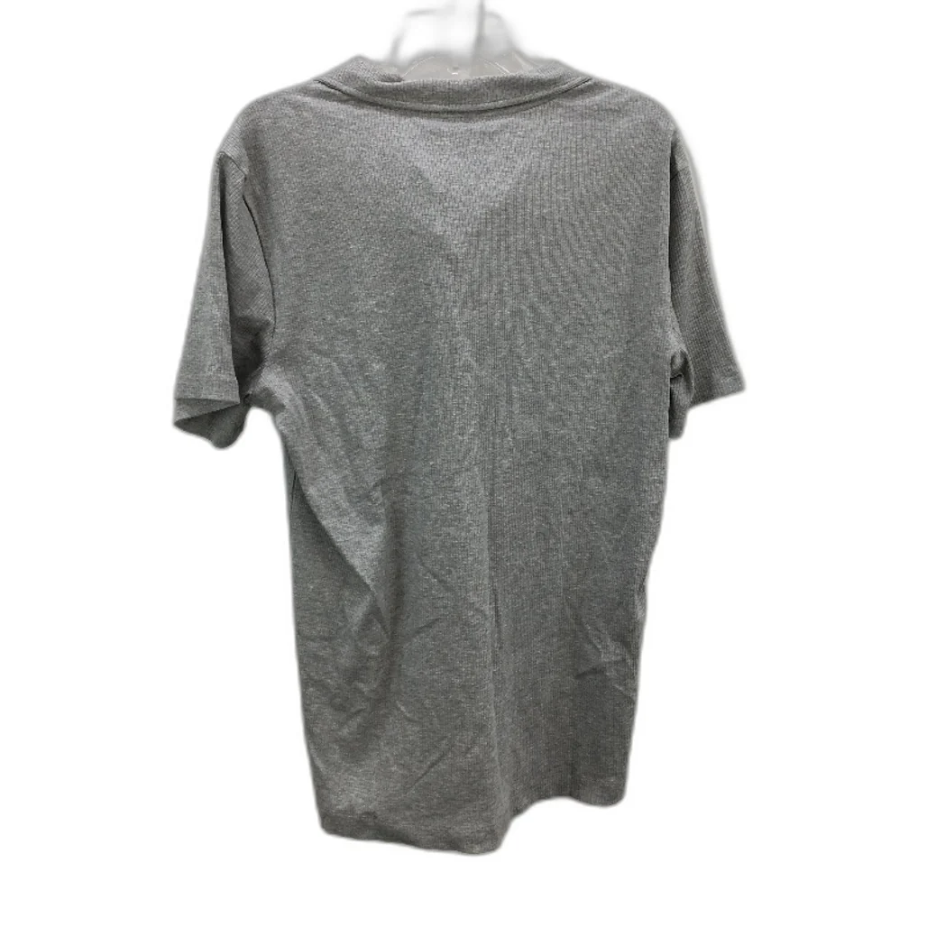 Renaissance Apparel Cotton Blend Grey Marle Ribbed Light TShirt Mens Size M NEW - Image 2