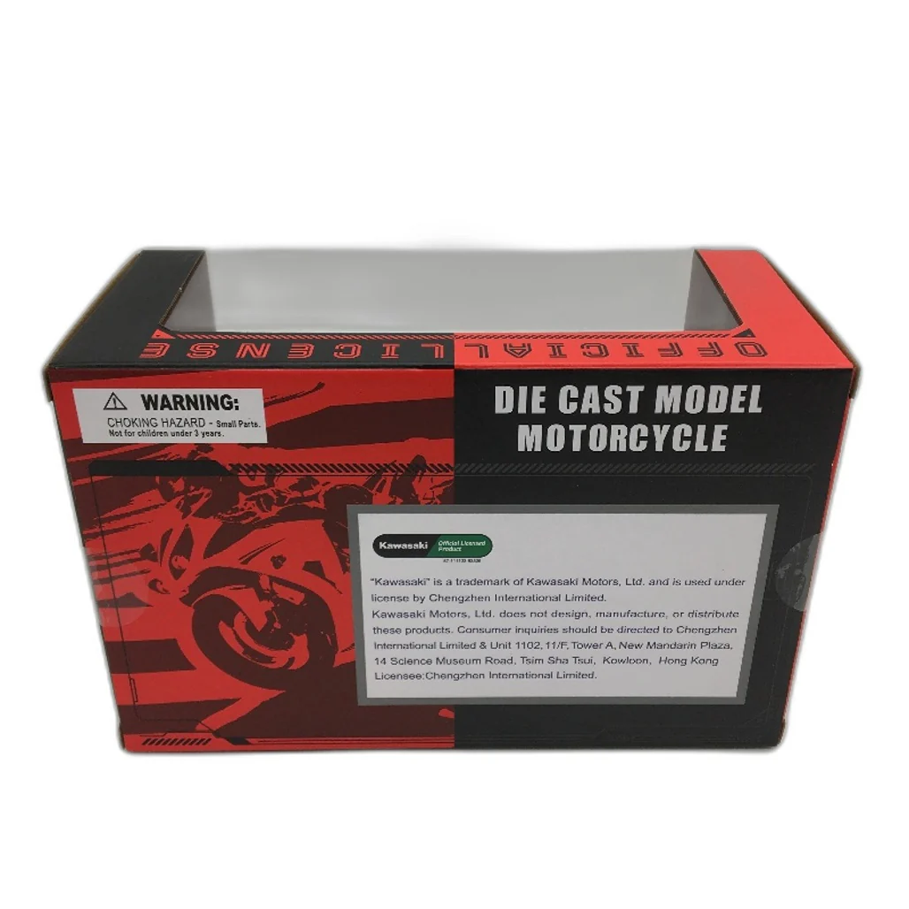 MSZ 1:12 Scale Honda CB400X and Kawasaki Ninja H2R Die Cast Model Bikes NEW - Image 3
