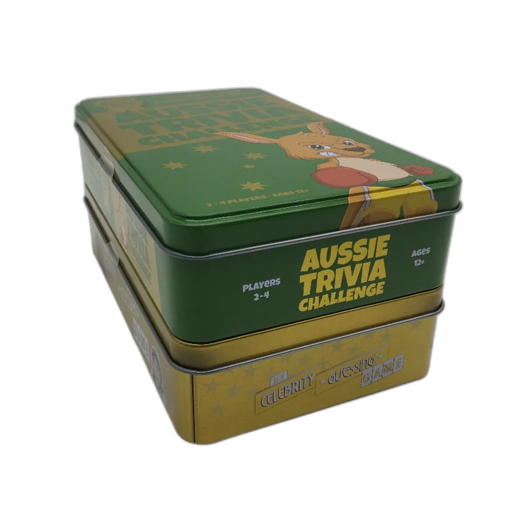 U Games Aussie Trivia and Celebrity Guessing Tin Card Game 2 Pack Bundle NEW - Image 4