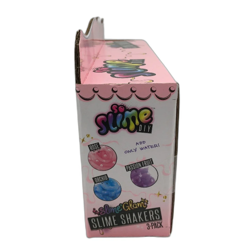 SoSlimeDIY Slime Glam 3 Pack DIY Shimmer Non Toxic Slime Shakers NEW - Image 4
