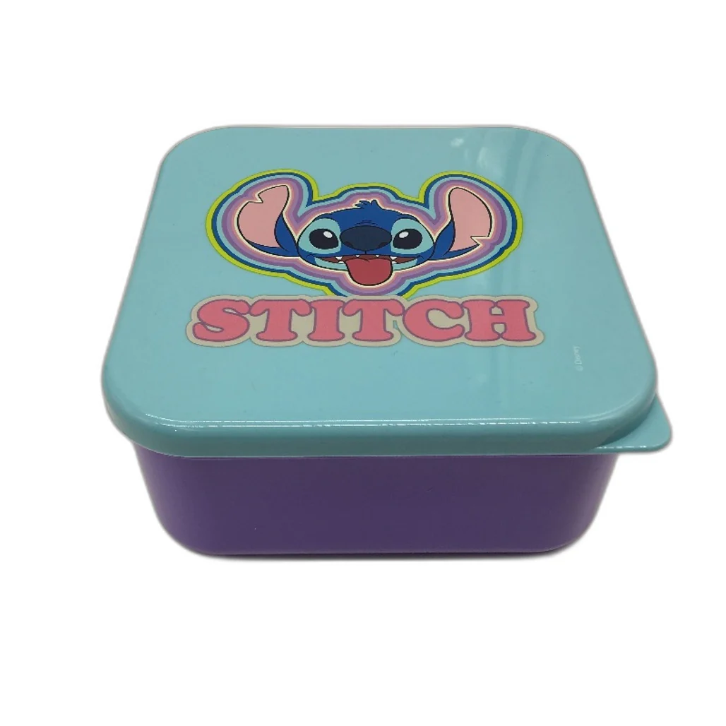 Stitch Ohana 3 PCS Lunch Set Sandwich Container Water Bottle & Lunch Bag NEW - Image 2