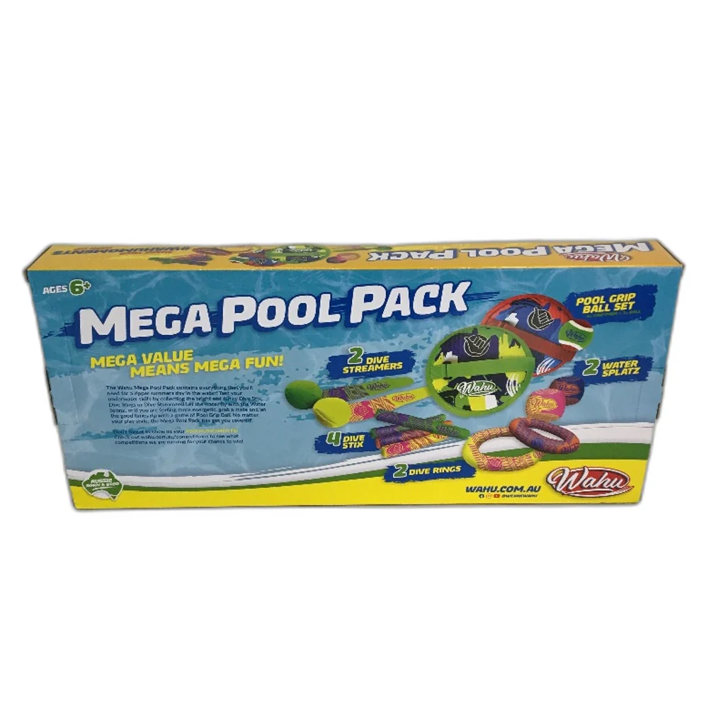 Wahu 13 Piece Mega Pool Pack Outdoor Water Activity Party Game Set NEW - Image 2