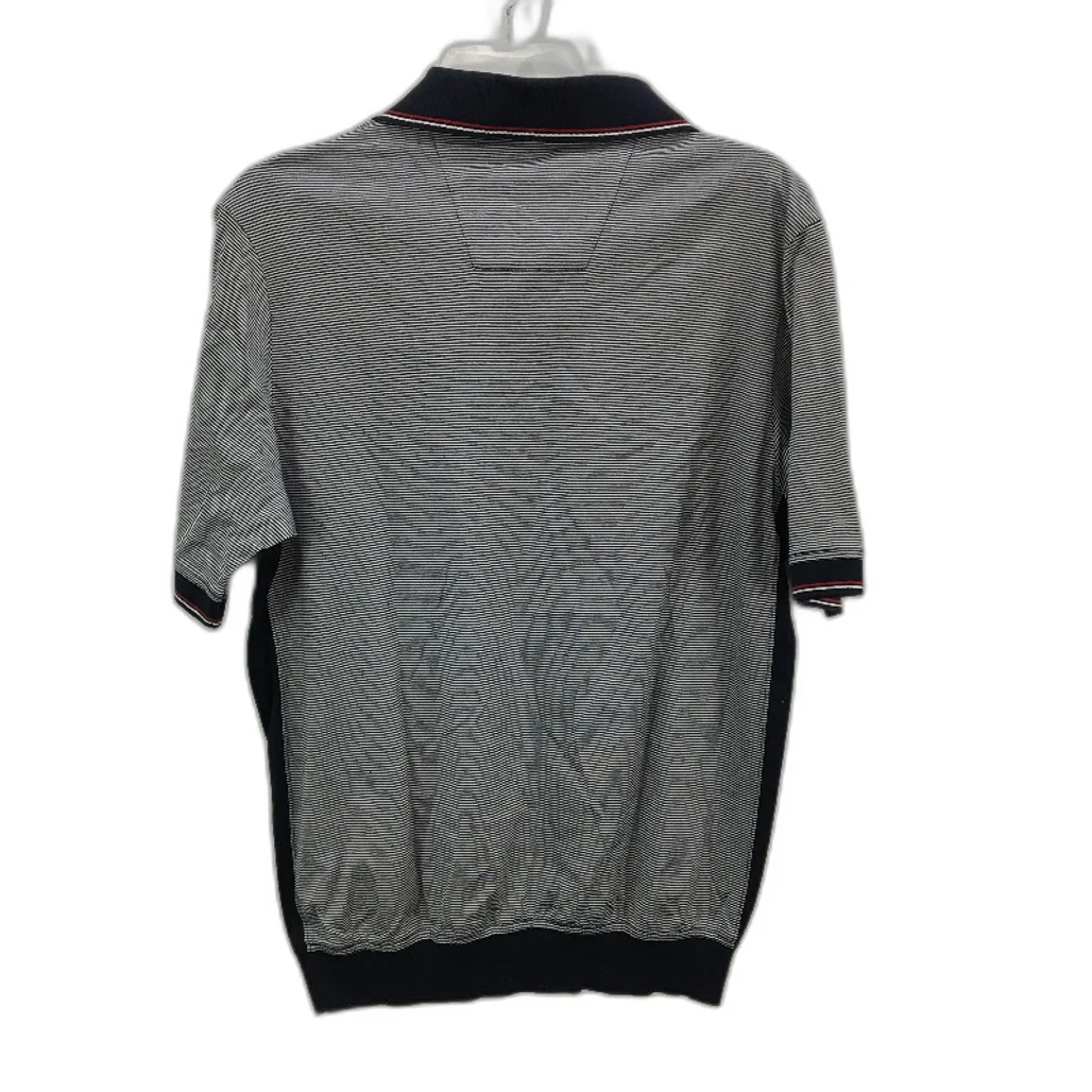 Claudio Campione New Your Navy Sports Blue Elastic Waisted TShirt Mens Size S - Image 2