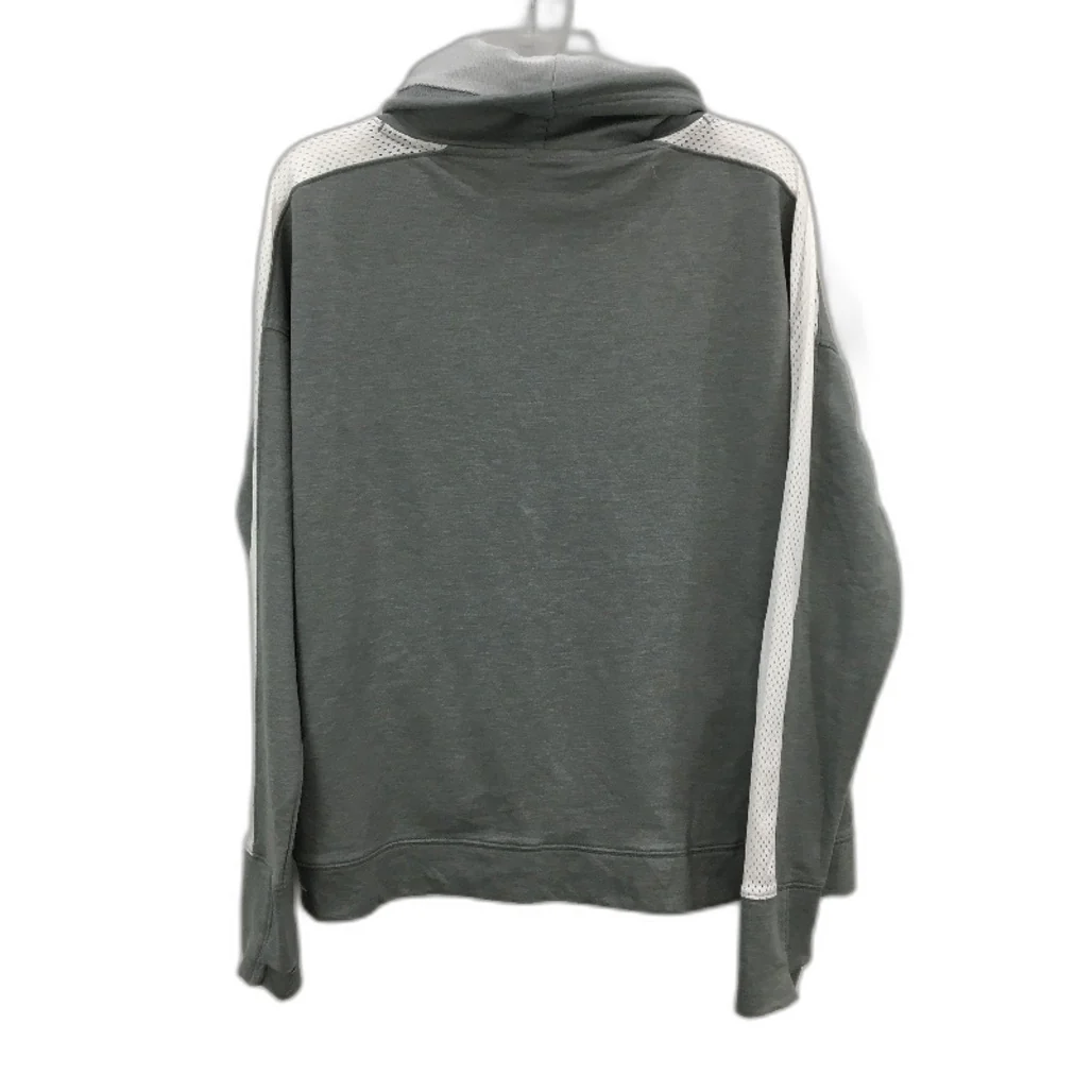 Under Armour Dark Grey Loose Fit Lightweight Sports Scowl Neck Top Ladies Large - Image 2