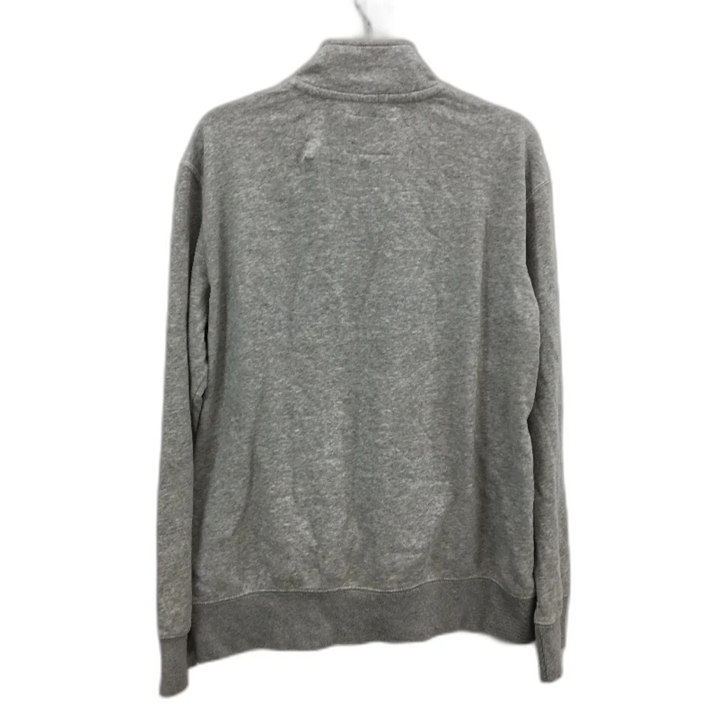 American Eagle Light Grey Super Soft Pullover 1/4 Zip Jumper Mens Size M - Image 2