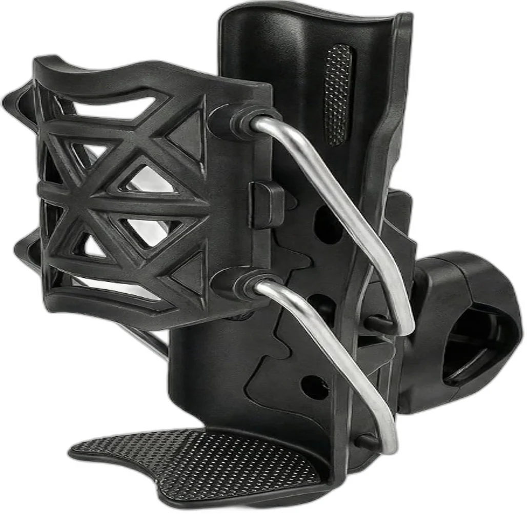 Adaptive Bike Bottle Holder 360 Degrees Rotating Automatic Clamping Max 71MM NEW