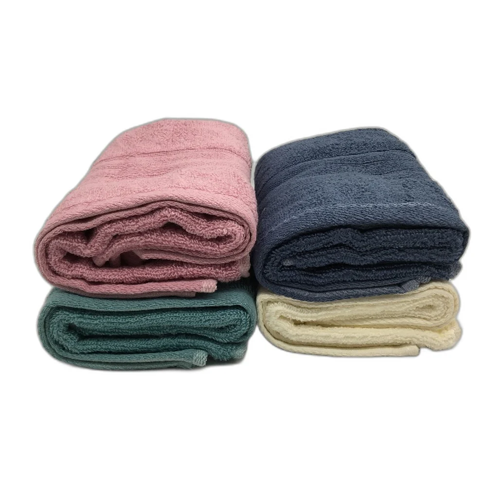 Cotton Blend 4 Pack 70x33CM Soft Face Towels For Bathroom Kitchen Gym Spa NEW - Image 3