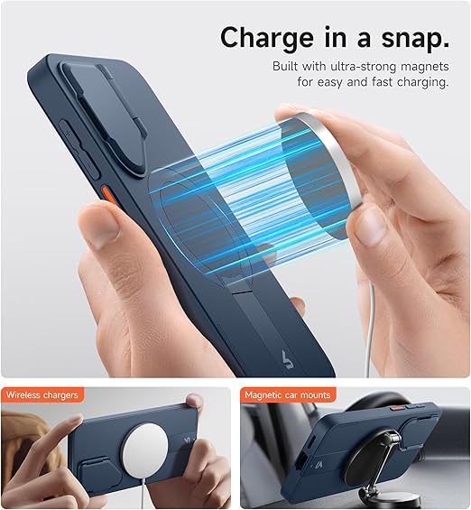 SURITCH Protective Case For Samsung Galaxy S25 6.2Inch Camera Cover & Stand NEW - Image 3