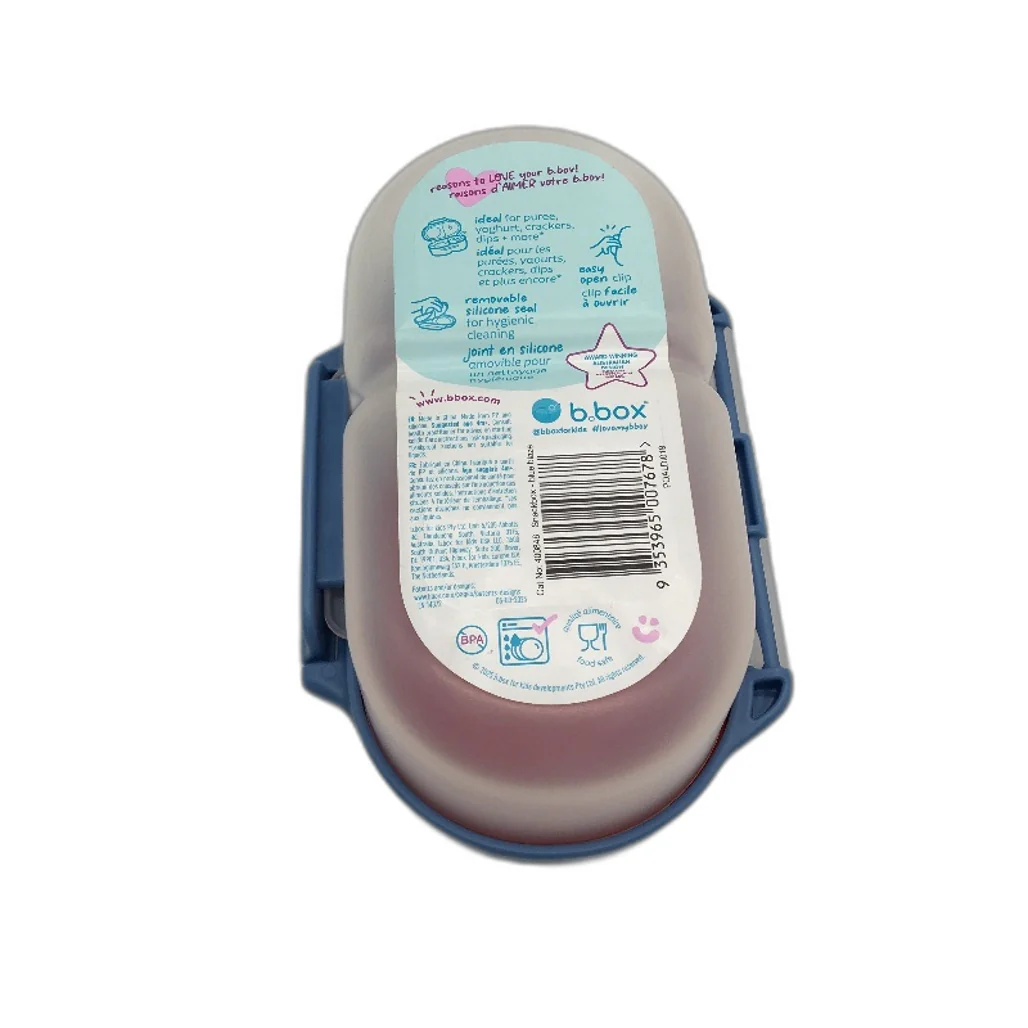 B box 350ML Divided Snackbox Food Container Fits Whole Fruit Dishwasher Safe NEW - Image 2