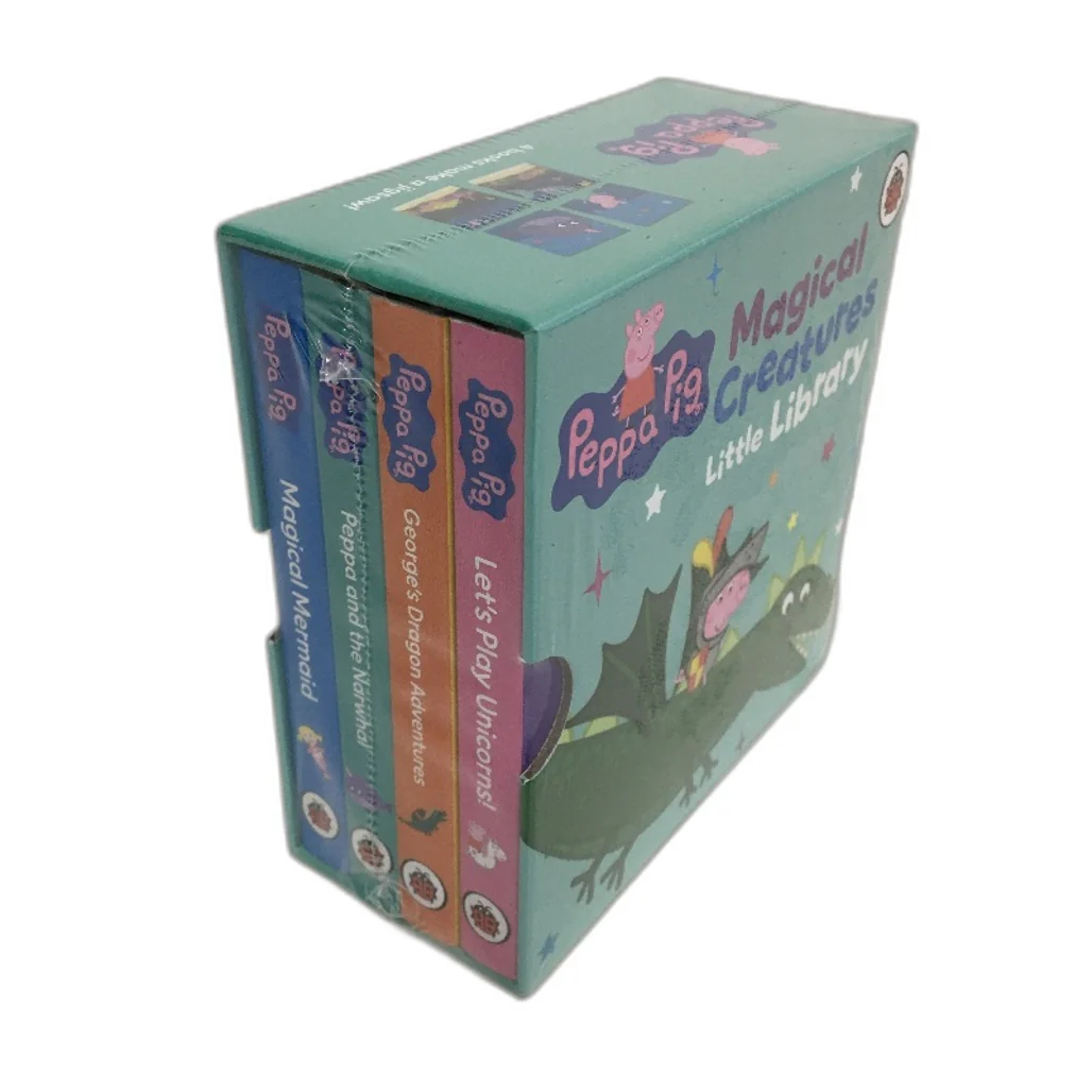 Kids Book Bundle Peppa Pig Magical Creature Little Library & Hide N Seek Pig NEW - Image 6