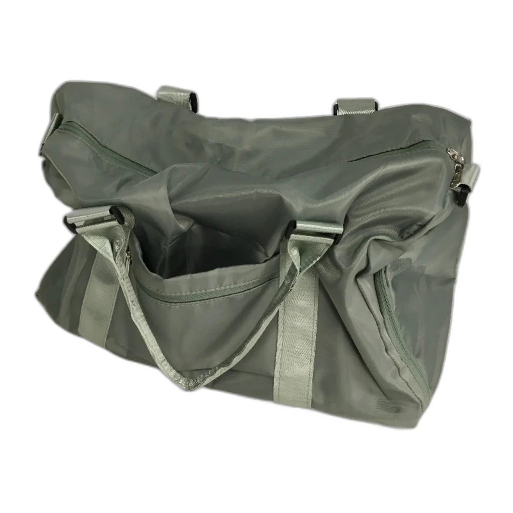 HongFu Pastel Green Medium Capacity Sports Gym Travel Duffel Bag 18x19x12" NEW - Image 5
