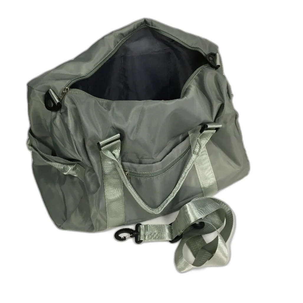 HongFu Pastel Green Medium Capacity Sports Gym Travel Duffel Bag 18x19x12" NEW - Image 6