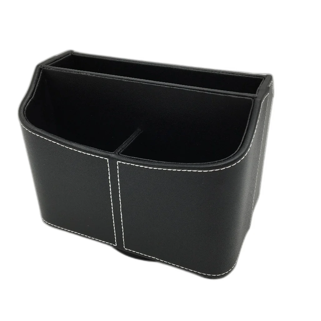 360 Degree Swivel Rotating 5 Compartment Desk Organiser Caddy in Black NEW