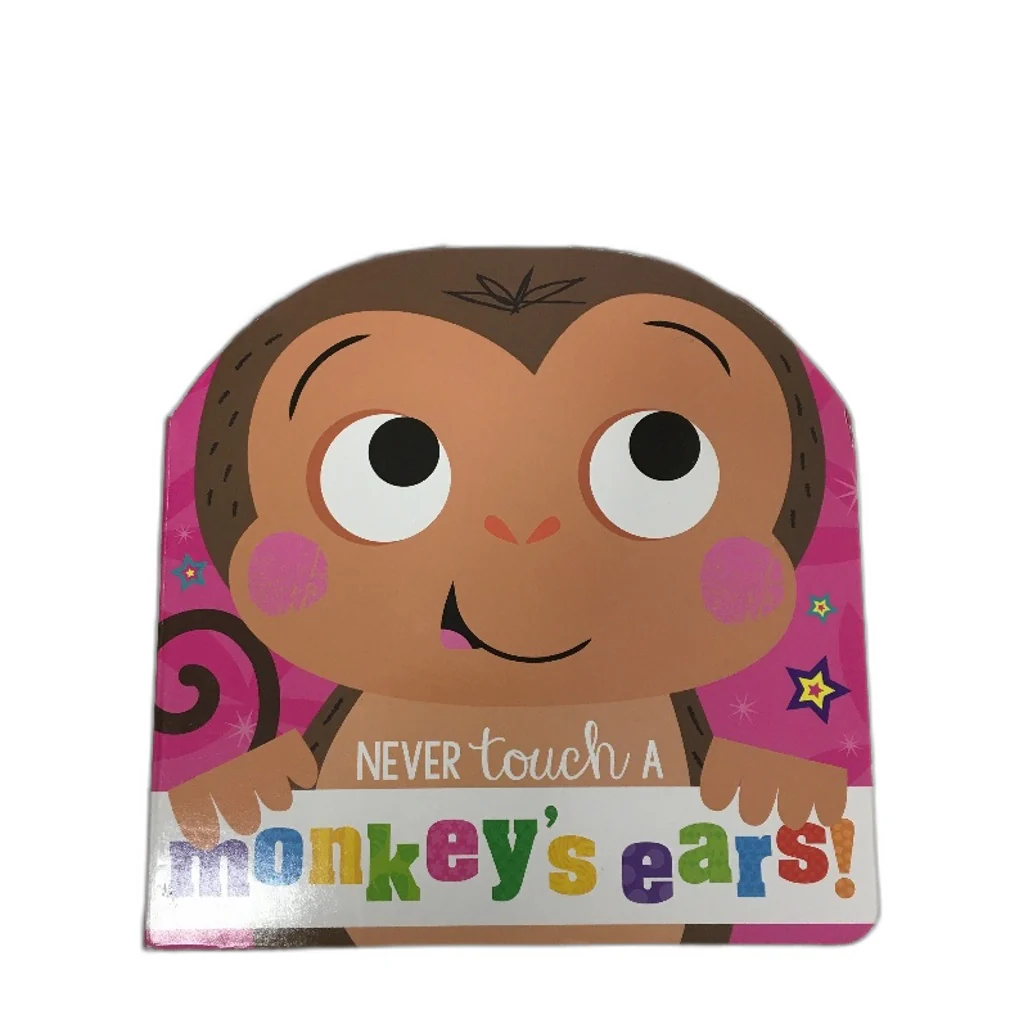 Kids Picture Book 4PC Bundle Storybooks Animals Activity Monkey Peppa Pig NEW - Image 3