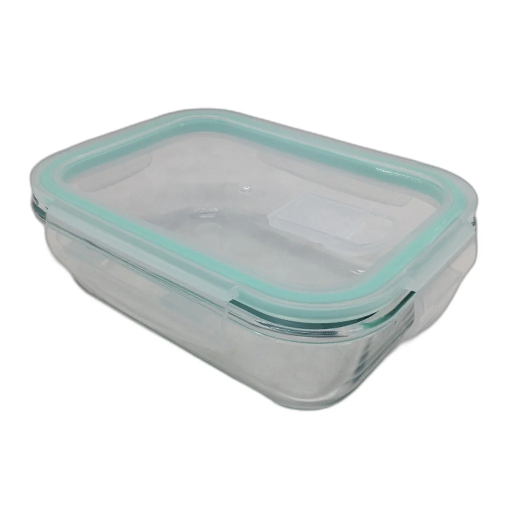 Feshory 5 Pack 640ML Airtight Glass Food Meal Prep Container With Lids NEW - Image 2