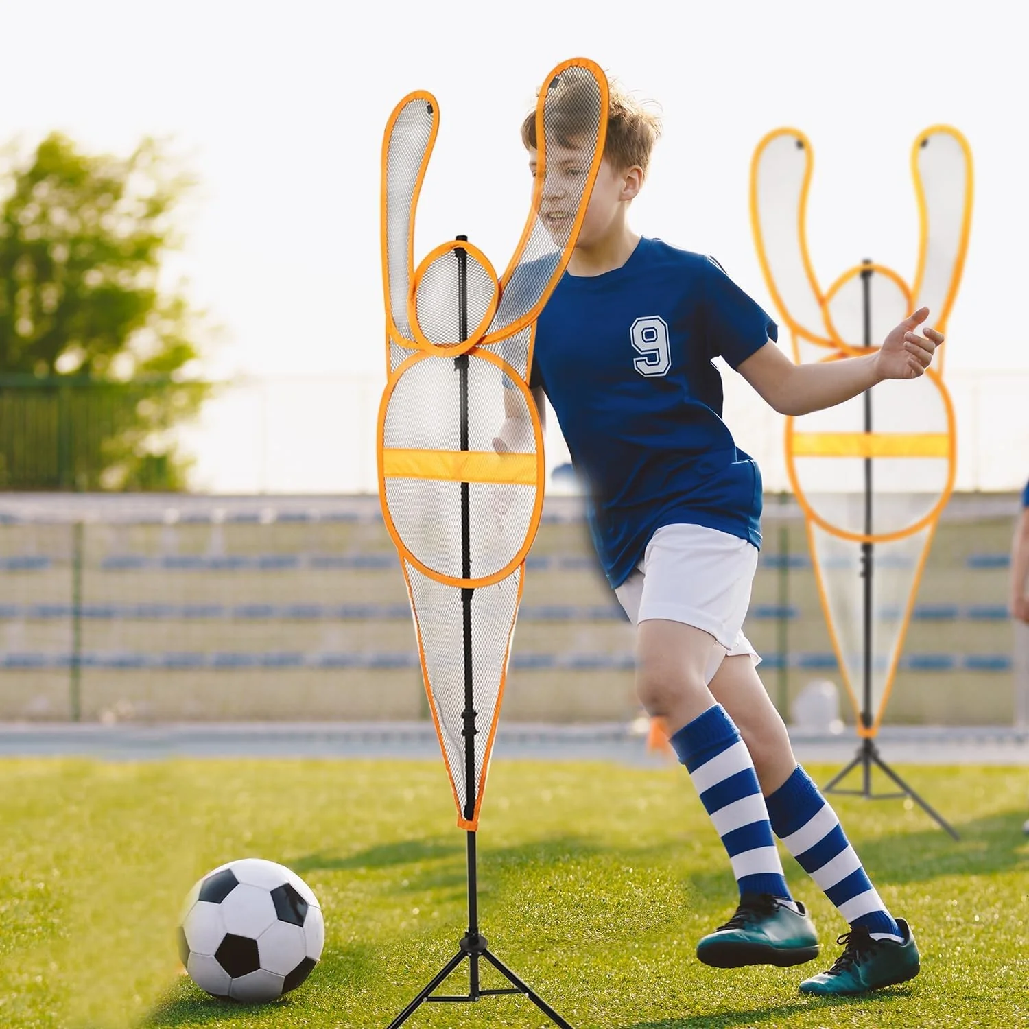 MR Dummy Defender Portable Height Adjustable Training Mannequin for Sports AU - Image 8