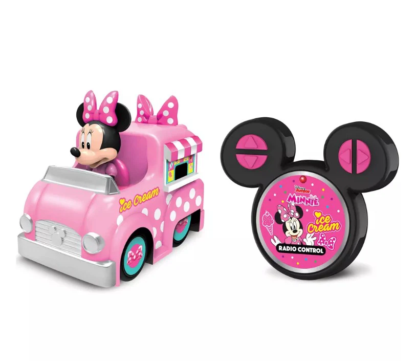 Disney Junior Minnie Mouse Ice Cream Shop RC Car and Track Set NEW