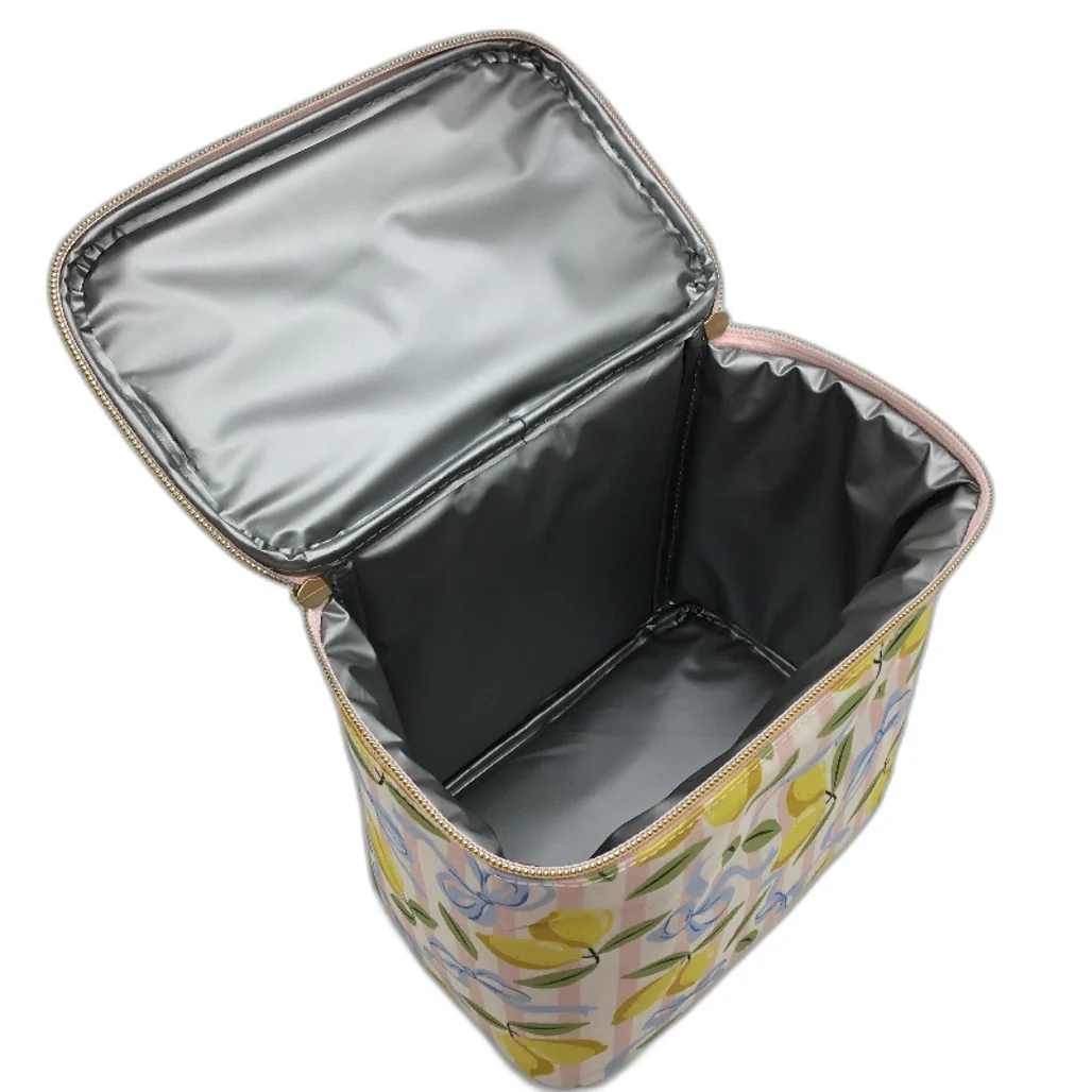 Lemon Bow 1.18L Jumbo Tumbler with Handle and Insulated Lunch Bag Bundle NEW - Image 6