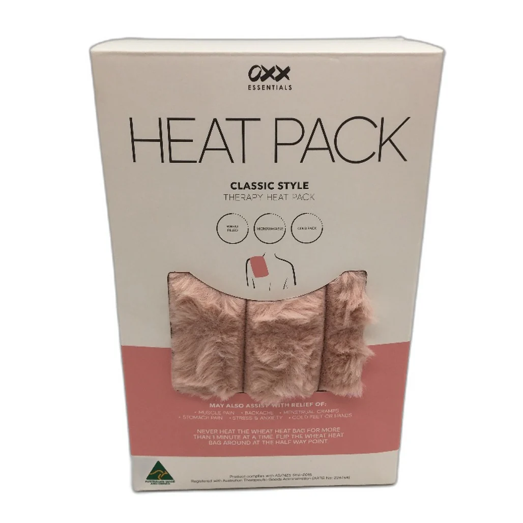 OXX Bodycare 2pk Bunny Eye Mask and Classic Style Pink Heat Pack Bundle NEW - Image 3