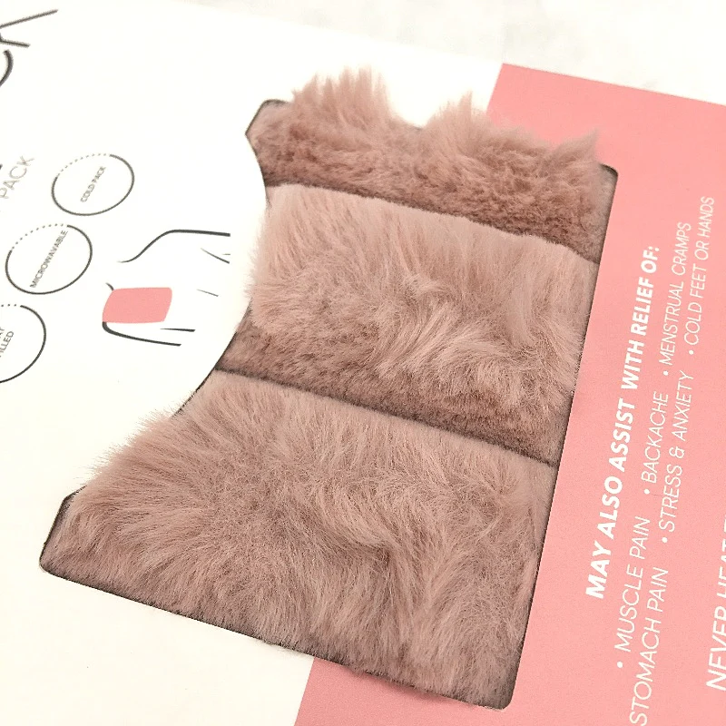 OXX Bodycare 2pk Bunny Eye Mask and Classic Style Pink Heat Pack Bundle NEW - Image 5