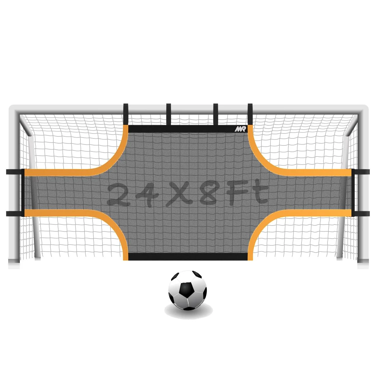 MR Soccer Goal Target Sheet for Professional Shooting Practice Aid 24'x8' AU