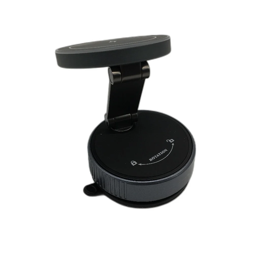 Wireless Charging Car Phone Holder Stand RGB Lighting Type C 15W Fast Charge NEW - Image 2